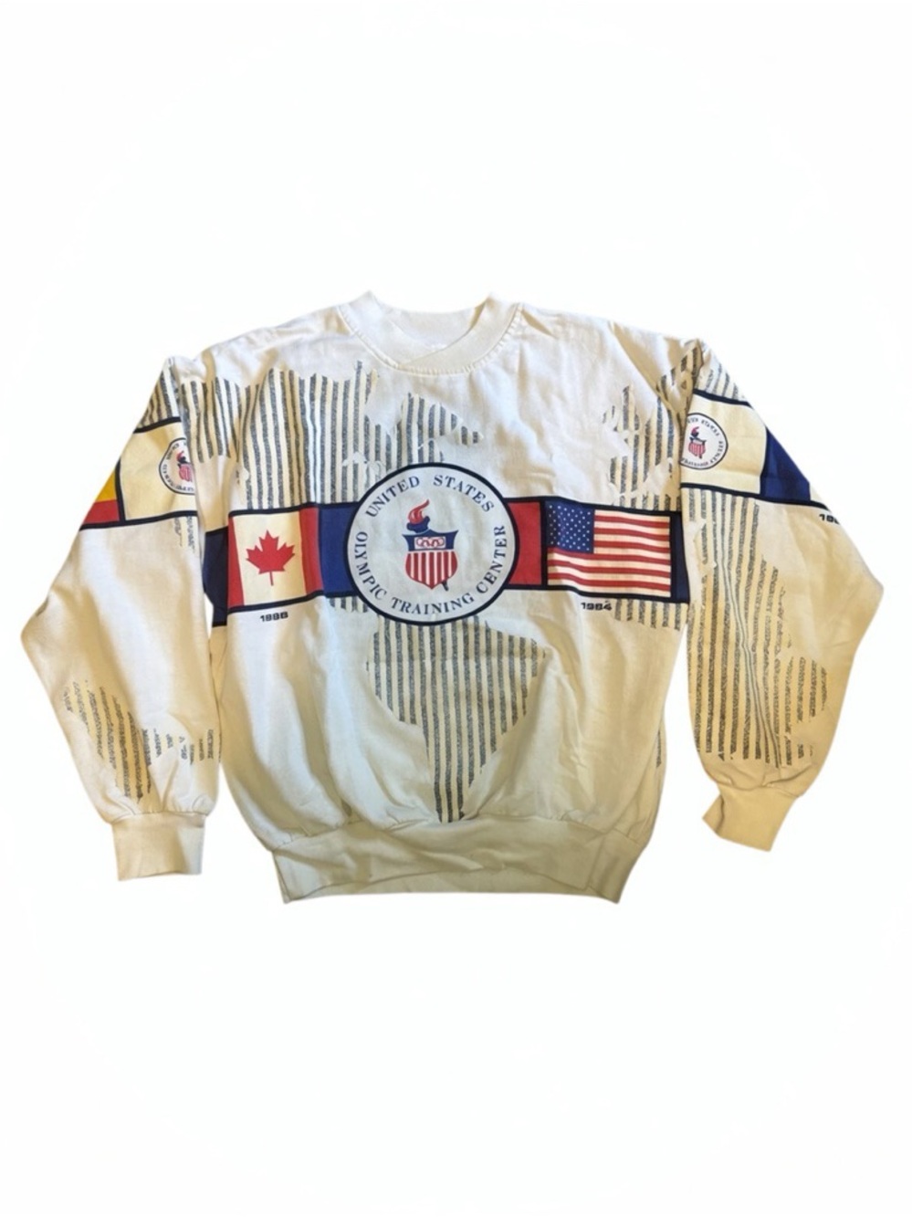 Vintage 1980s United States Olympic Training Center Crewneck Sweatshirt